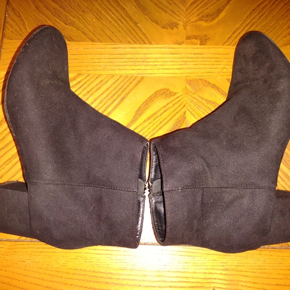 Studio K black Platform Ankle boots - Picture 5 of 7